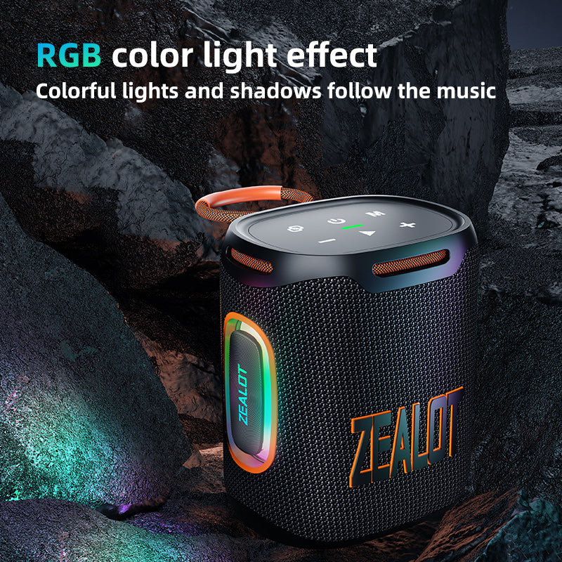 New Model Portable Blue Tooth Speaker Zealot S122 25w 6000mAh Battery Speaker.
