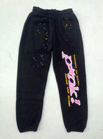 sp5der p*nk! sweatpants
