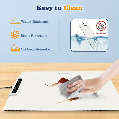 24x15 In Electric Warming Tray:full Surface Heating Tray For Food,3 Temperature Settings Food Warmer Mat - Buy Electric Warming Tray
heating Tray
food Warmer Mat Product on Alibaba.com