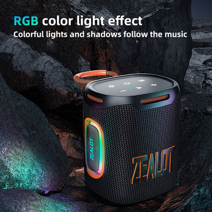 New Model Portable Blue Tooth Speaker Zealot S122 25w 6000mAh Battery Speaker.